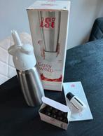 iSi whip plus slagroomspuit met 8 originele gaspatronen, Ophalen of Verzenden, Zo goed als nieuw