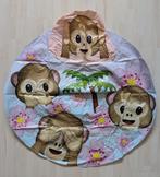 Opblaasstoeltje met aapjes zien, horen en zwijgen, Ophalen of Verzenden, Zo goed als nieuw