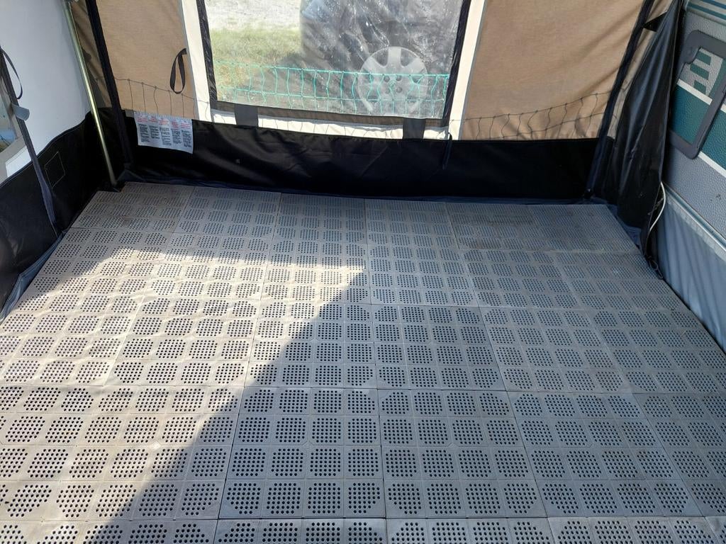 Ondervloer voortent - puzzelstukken voor 15m², Caravans en Kamperen, Ophalen of Verzenden