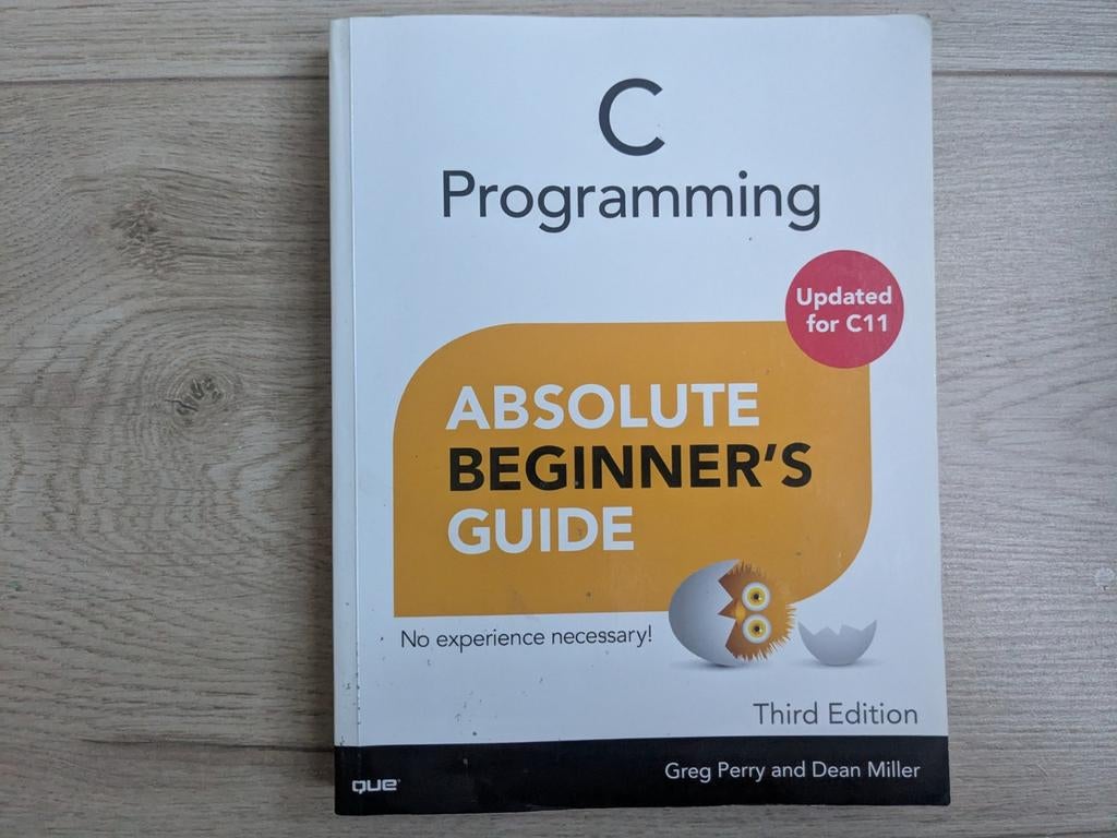 C Programming Absolute Beginner's Guide - Third Edition, Ophalen of Verzenden, Zo goed als nieuw
