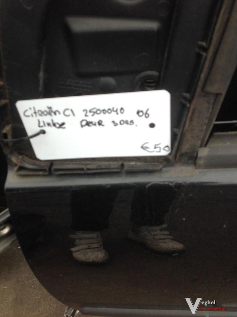 Citroen C1 2006 Wagennr 2500040  Portier Linksvoor of Rechts, Ophalen, Gebruikt, -, Deur