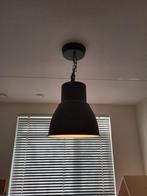 2x IKEA Hektar hanglampen, 38cm, incl. lichtbron, Ophalen, Gebruikt, Industrieel, Metaal