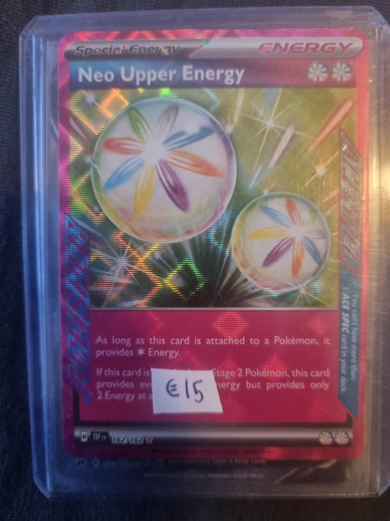Neo Upper Energy Pokémon kaart, Ophalen