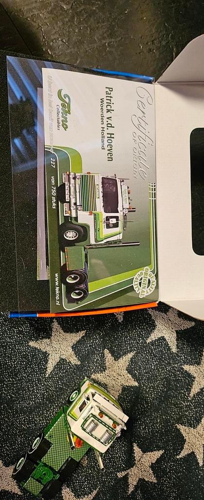 Tekno Scania Patrick vd Hoeven, Ophalen of Verzenden, Zo goed als nieuw