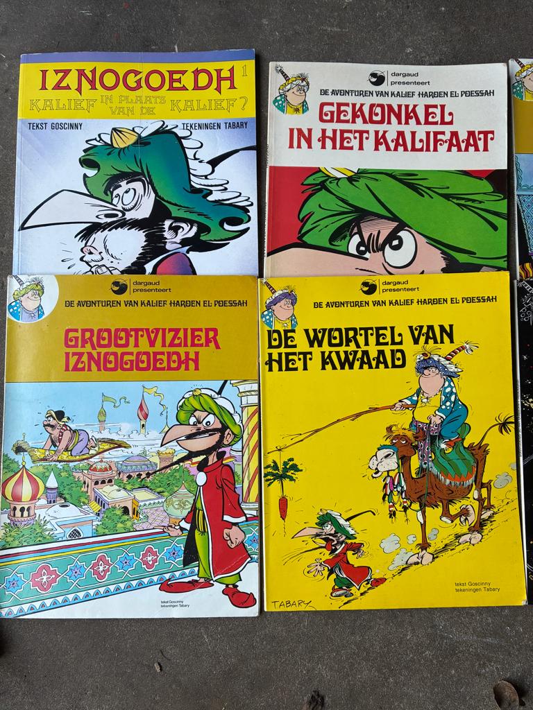 LOSSE VERKOOP ; Haroen el Poessah , div. delen , zie foto's, Boeken, Meerdere stripboeken, Ophalen of Verzenden, Zo goed als nieuw