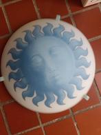Plafonnière kinderkamer - Zon met gezicht, Huis en Inrichting, Lampen | Plafondlampen, Ophalen of Verzenden, Gebruikt, Glas, Kinderlijk, Speels, Zon