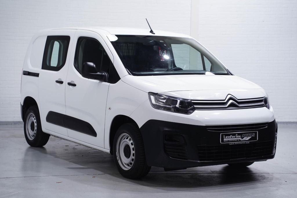 Citroen Berlingo 1.2 Pure Tech 110 pk Benzine Airco Cruise C, Auto's, Voorwielaandrijving, Stof, Gebruikt, Euro 6