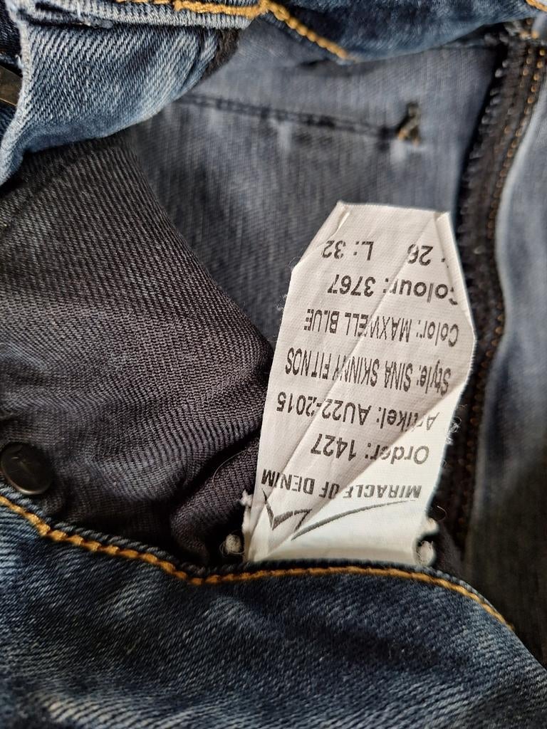 Dames jeans, Kleding | Dames, Spijkerbroeken en Jeans, Ophalen of Verzenden, Gedragen, Blauw, W30 - W32 (confectie 38/40)
