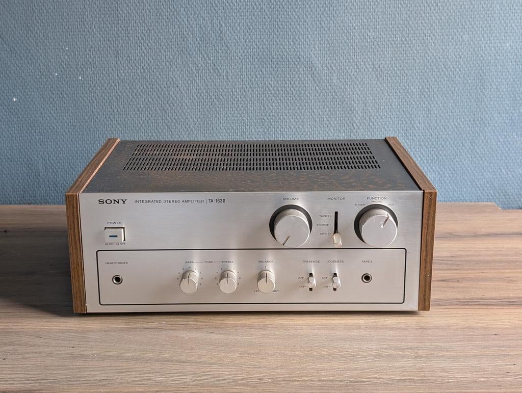Sony TA-1630 - Vintage stereo versterker, Ophalen of Verzenden, Sony