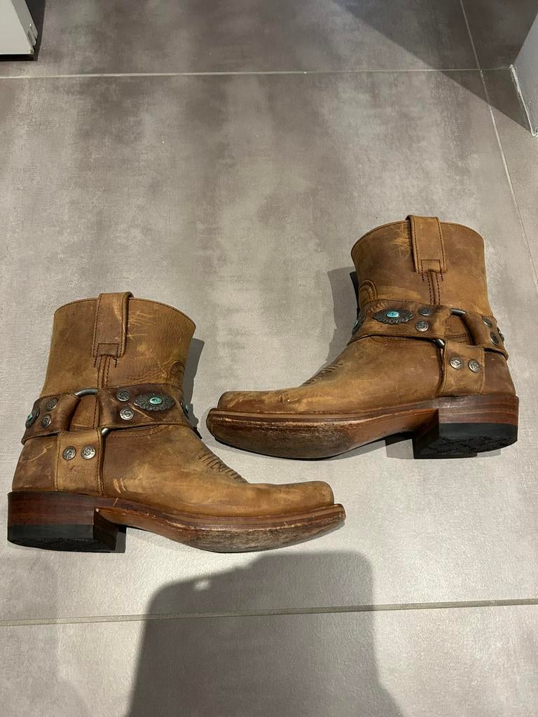 Tekoop sendra maat 37, Ophalen, Bruin, Lage of Enkellaarzen, Zo goed als nieuw