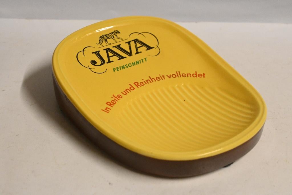 wisselgeld schaal toonbank schaaltje java feinschnitt tabak, Ophalen of Verzenden, Gebruikt, Overige typen
