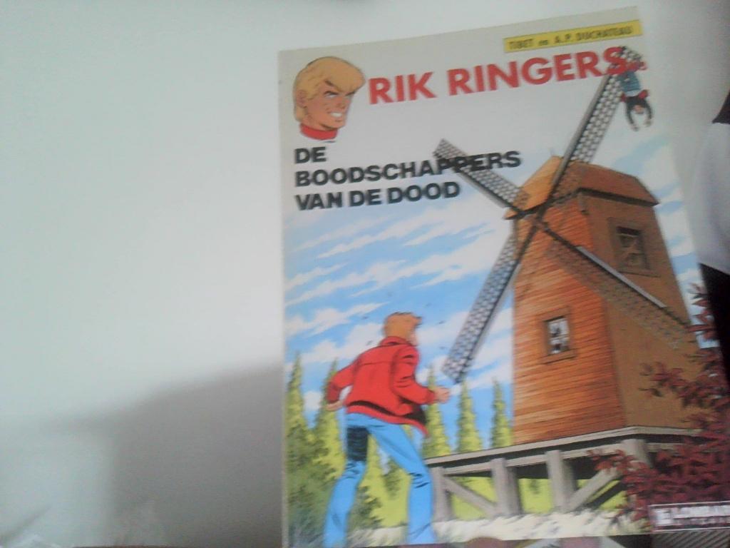 rik ringers nr 43de boodschappers van de dood eerste druk, Eén stripboek, Verzenden, Zo goed als nieuw