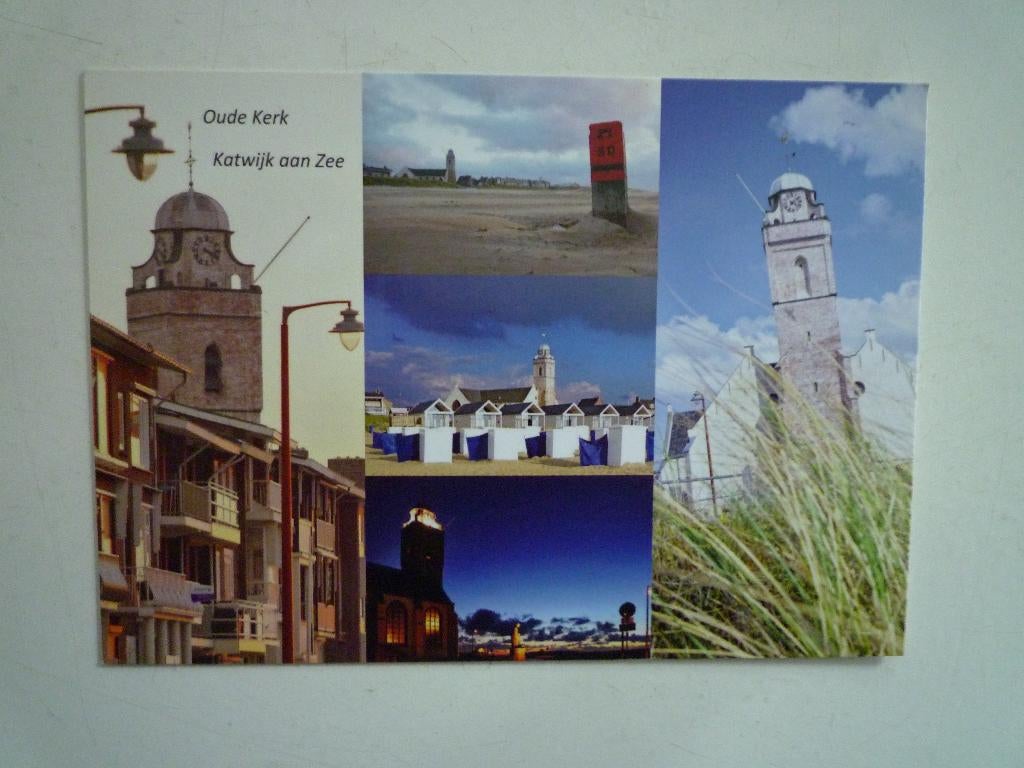 Oude Kerk of Witte Kerk Katwijk aan Zee, Ophalen of Verzenden, Voor 1920, Zuid-Holland