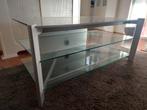 Mooi Design TV/Audio Meubel van Sony, Ophalen, Glas, 100 tot 150 cm, Zo goed als nieuw