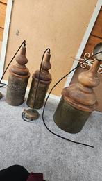 Unieke handgemaakte hanglampen uit India, Ophalen of Verzenden, Hout
