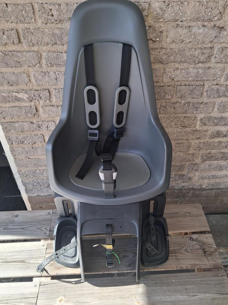 Bobike achterzitje met 2 adapters., Fietsen en Brommers, Fietsaccessoires | Fietsstoeltjes, Achterzitje, 9 t/m 18 kg, Ophalen of Verzenden