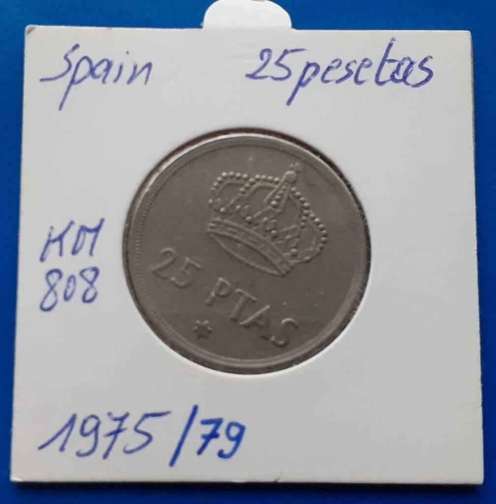 Spanje 25 pesetas - 1979, Verzenden, Overige landen, Losse munt