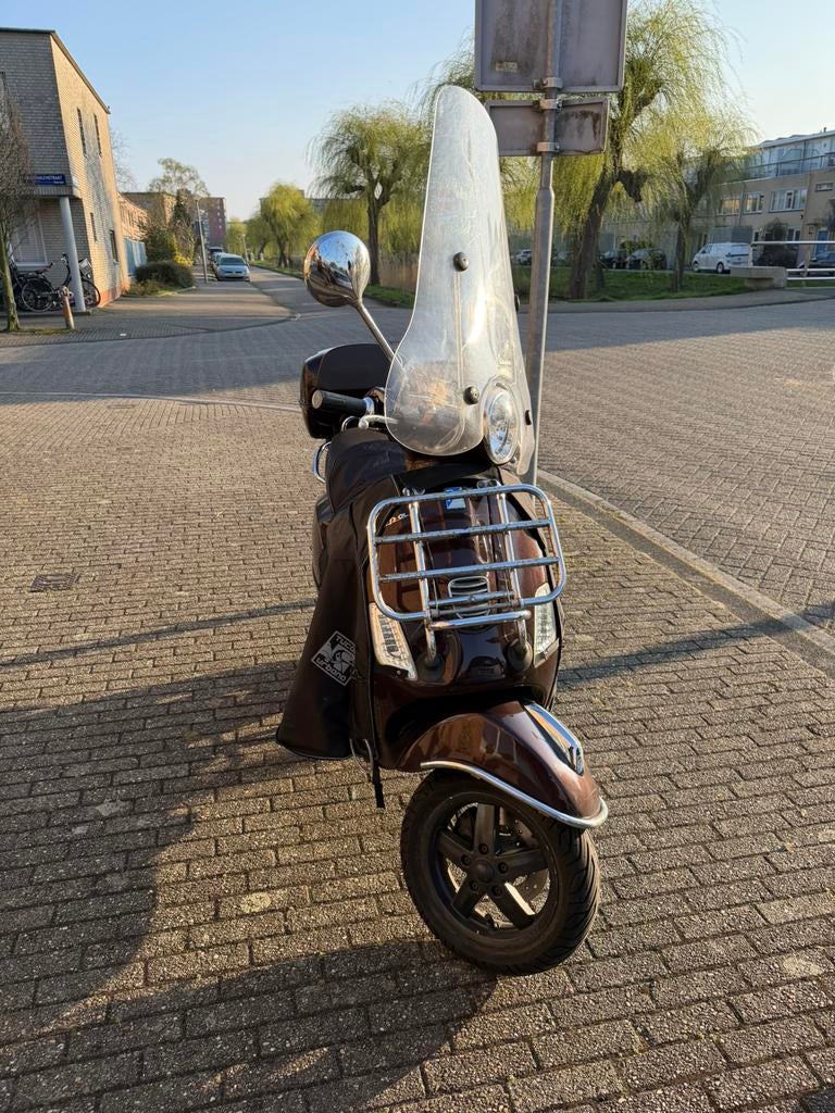 Vespa lx 50 met topkoffer, Ophalen, Gebruikt, Maximaal 45 km/u, Benzine