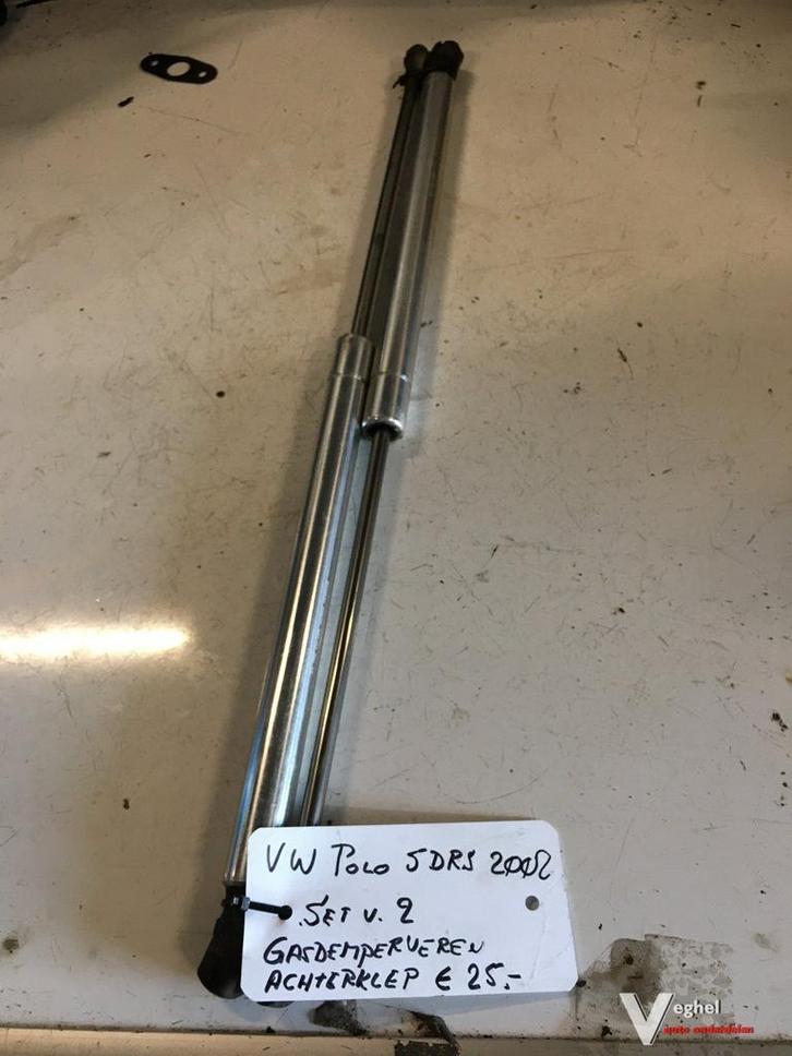 Vw Polo 5 drs 2000 Gasveren set achterklep, Auto-onderdelen, Carrosserie en Plaatwerk, Gebruikt, Ophalen of Verzenden