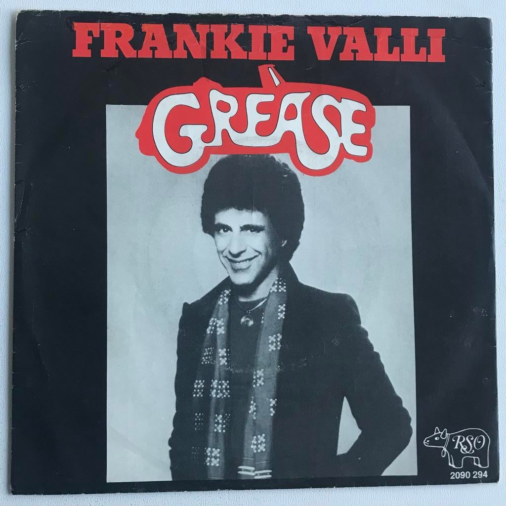 Grease - Frankie Valli / John Travolta & Olivia Newton-John, Cd's en Dvd's, Vinyl Singles, Gebruikt, Filmmuziek en Soundtracks