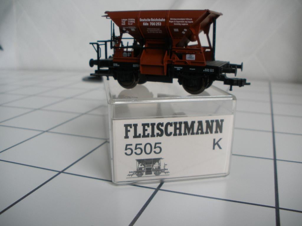Fleischmann 5505K, Hobby en Vrije tijd, Modeltreinen | H0, Gelijkstroom, Fleischmann, Wagon, Ophalen of Verzenden