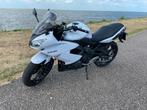 Hele mooie parelmoer witte Kawasaki ER6-F met ABS, Motoren, Motoren | Kawasaki, Meer dan 35 kW, LED Verlichting, 2 cilinders, 649 cc