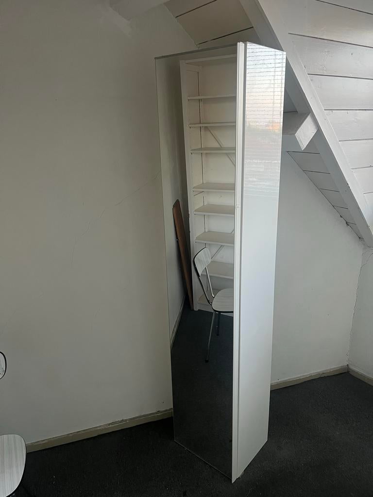 Hoge smalle spiegelkast - 192x40x35cm, Ophalen, Minder dan 50 cm, Gebruikt, 150 tot 200 cm