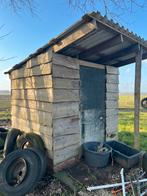 Bovenbouw schuur geitenhok, Ophalen, Zo goed als nieuw