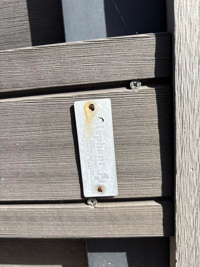 Nette composit schutting, Overige materialen, 1 tot 2 meter, Minder dan 3 meter, Ophalen of Verzenden