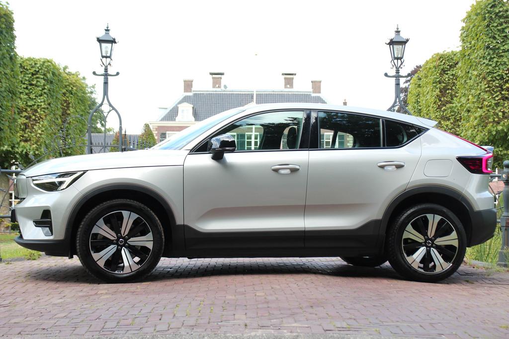 Volvo C40 Single Motor Core 69 kWh, 12 maanden, Origineel Nederlands, SUV of Terreinwagen, Zilver of Grijs