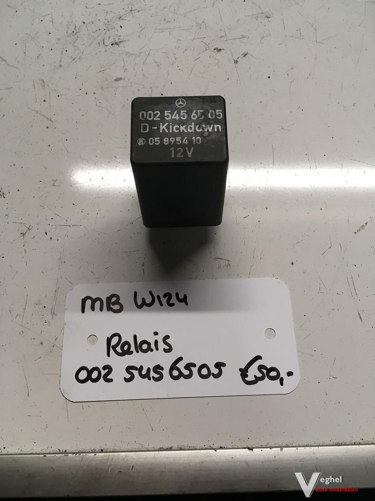 Mercedes W124 Kickdown relais  002 545 6505, Gebruikt, -, -, Ophalen of Verzenden
