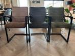 6 eettafelstoelen lizzy leenbakker, Ophalen of Verzenden, Zo goed als nieuw, Grijs, Vier