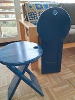 Set van 2 Suzy folding stools van Adriaan Reed, Ophalen, Gebruikt, Hout, 30 tot 60 cm