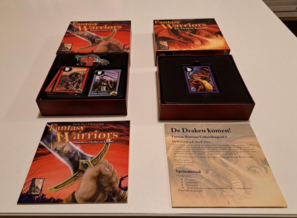 Fantasy Warriors, Monsters,Mythe, Chaos en De Draken komen!, Ophalen of Verzenden
