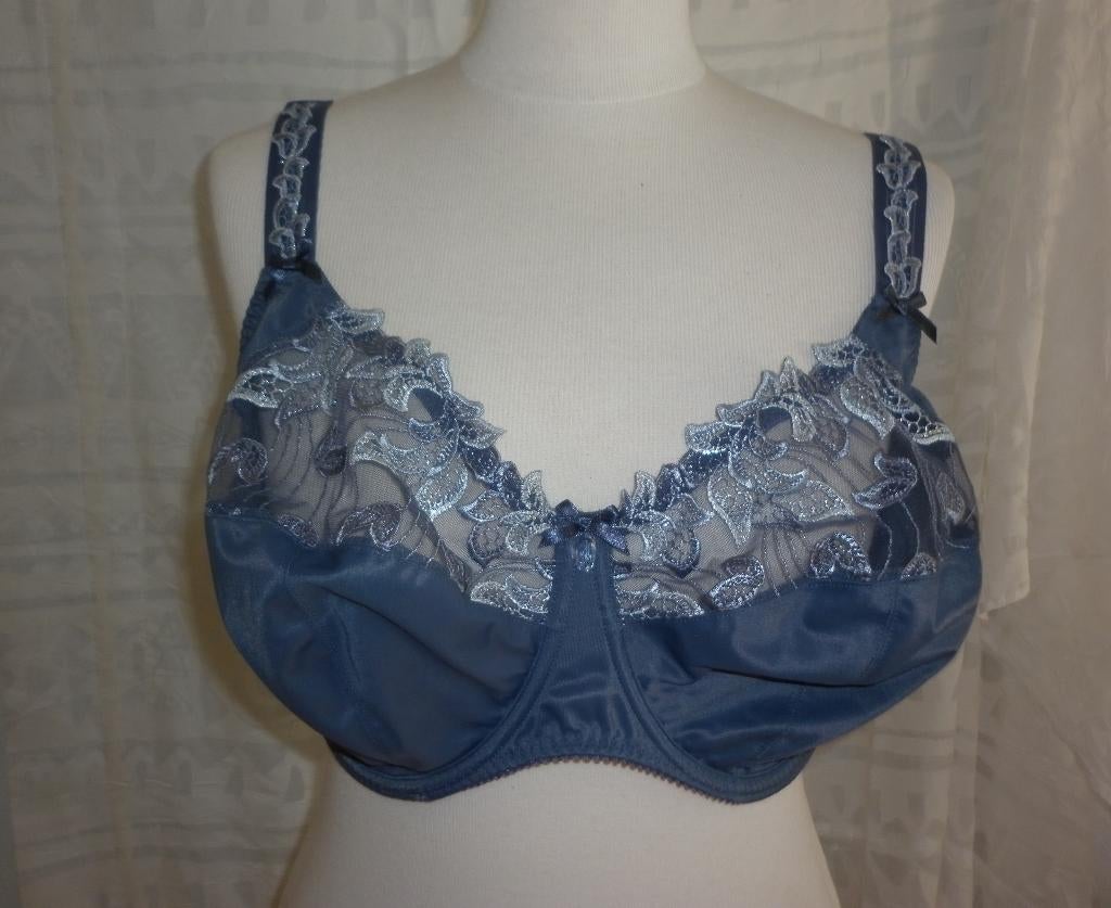 beugelBH maat: 75K  merk : Prima Donna serie : Deauville, Prima Donna, Verzenden, Blauw, BH