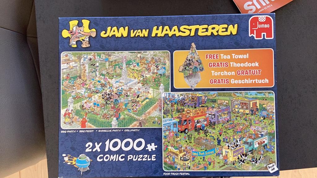 Jan van Haasteren puzzels, Ophalen, 500 t/m 1500 stukjes, Zo goed als nieuw