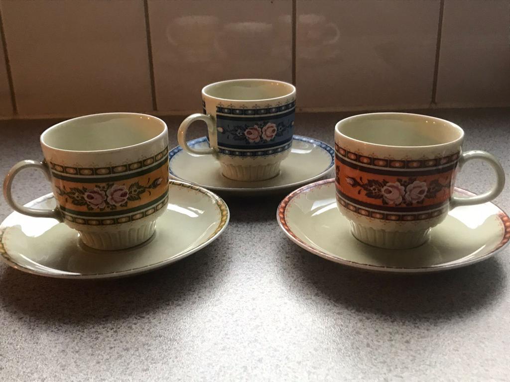 Tirschenreuth kop en schotels jaren 70, Antiek en Kunst, Ophalen of Verzenden