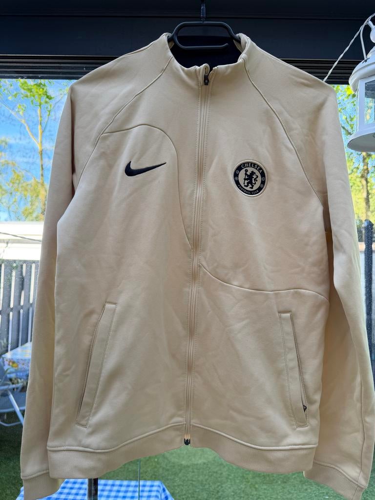Nike Chelsea FC Trainingspak - kinder maat XL 158/170, Kleding | Heren, Ophalen, Zwart, Zo goed als nieuw, Voetbal