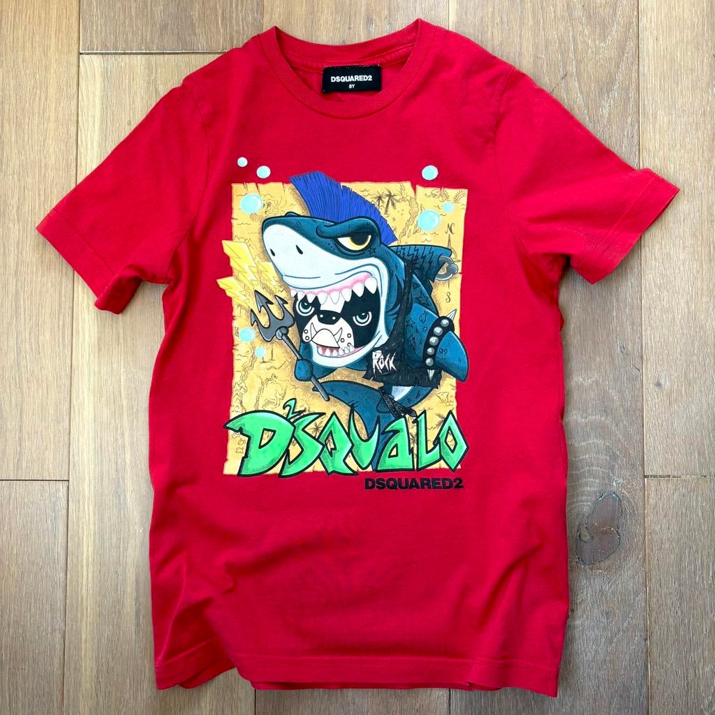 Dsquared2 T-shirt Shark | 8 jaar | Dsquared | DS2, Gebruikt, Verzenden, Dsquared2, Shirt of Longsleeve