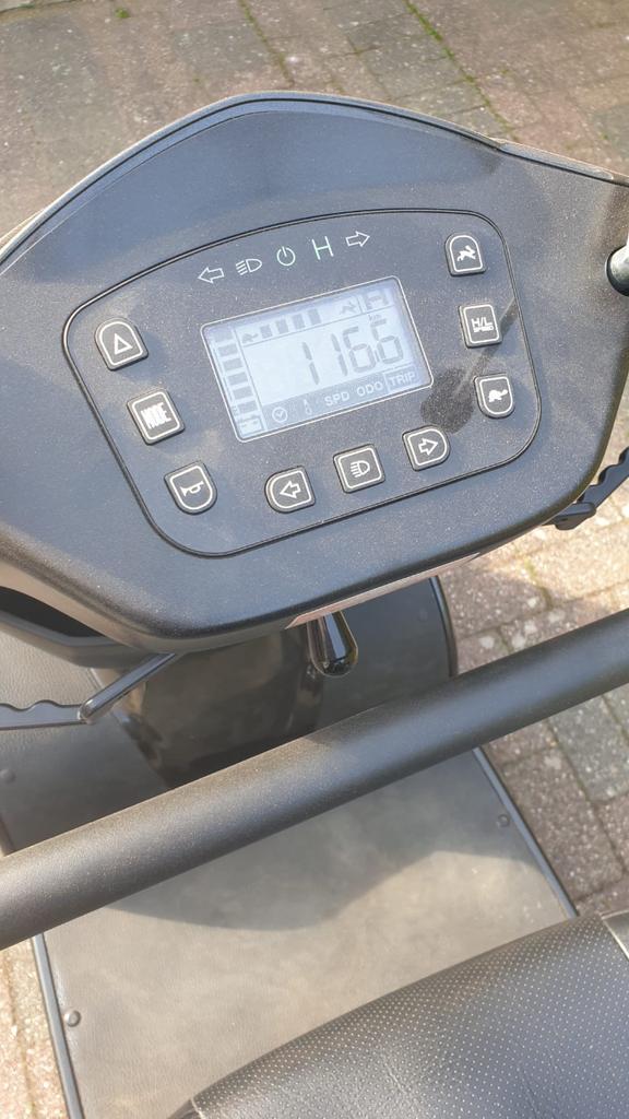 Scootmobiel, Ophalen, Gebruikt