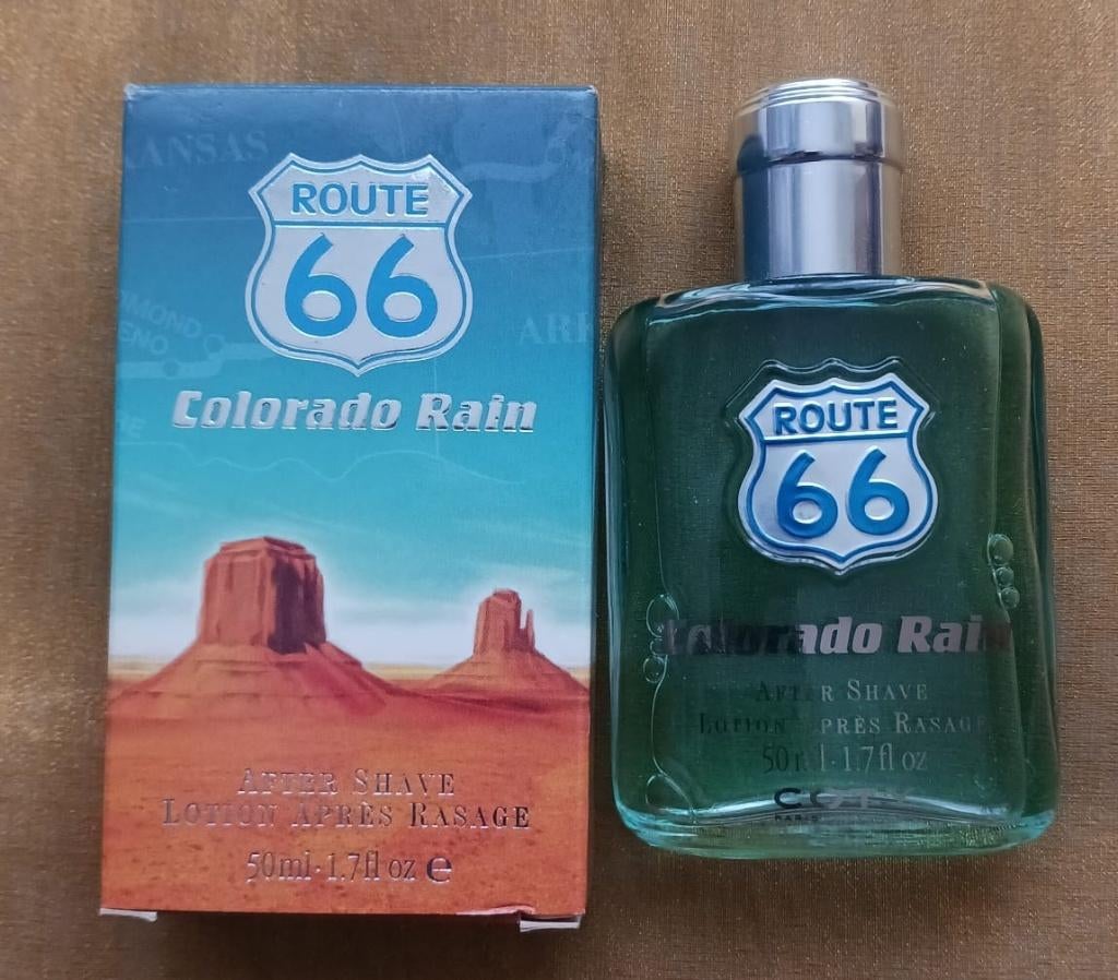 Route 66 Colorado Rain - Apres Rasage Aftershave voor Heren, Sieraden, Tassen en Uiterlijk, Uiterlijk | Parfum, Ophalen of Verzenden