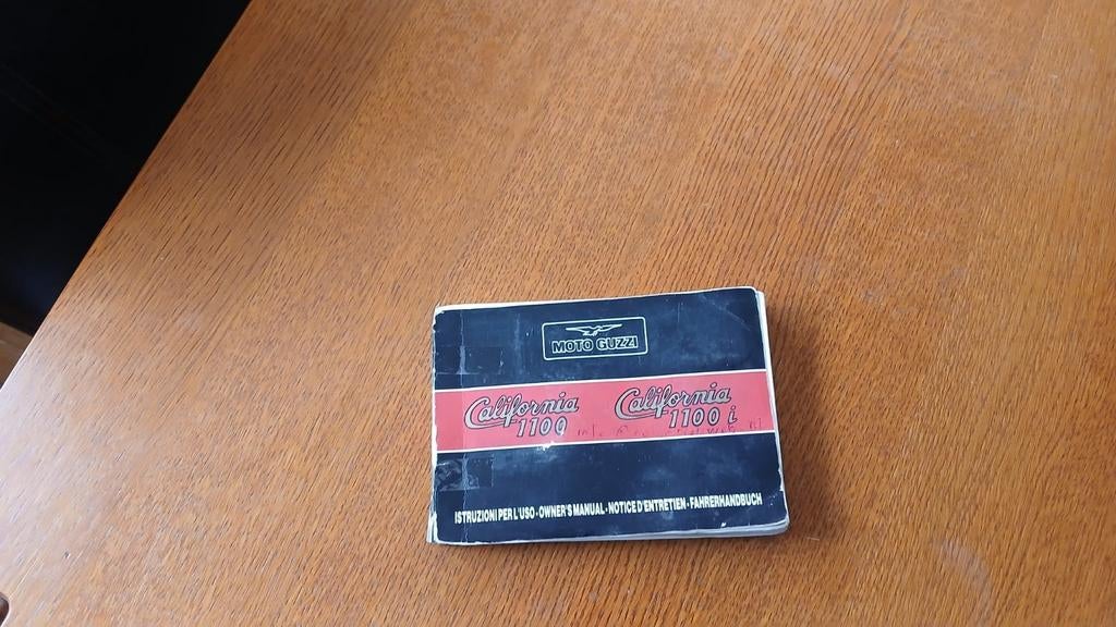 Moto Guzzi California 1100 Handleiding, Ophalen of Verzenden, Moto Guzzi
