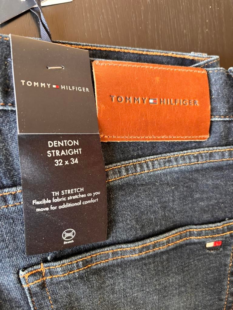 Nieuwe Heren Hilfiger jeans maat 32/34, Ophalen of Verzenden, Nieuw, Blauw, W32 (confectie 46) of kleiner