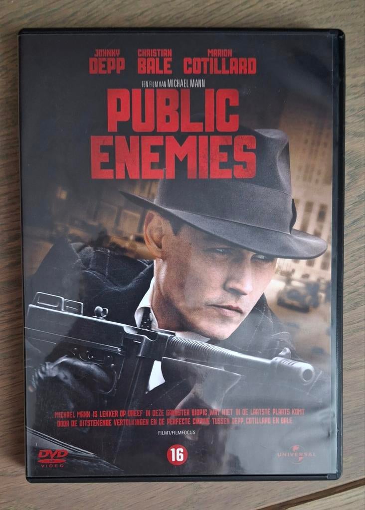 Public Enemies DVD - Johnny Depp, Christian Bale, Vanaf 16 jaar, Ophalen of Verzenden, Zo goed als nieuw