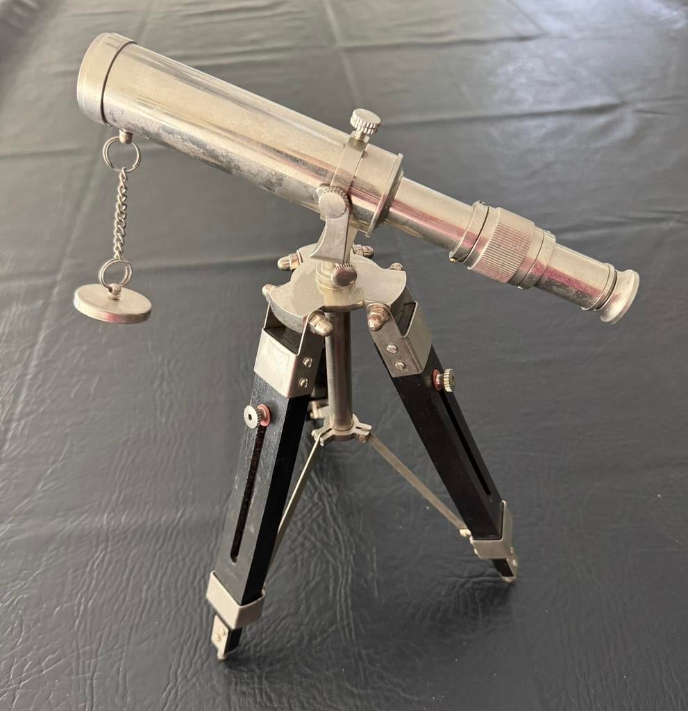 Decoratie miniatuur telescoop sterrenkijker 31 cm, Ophalen of Verzenden, Zo goed als nieuw