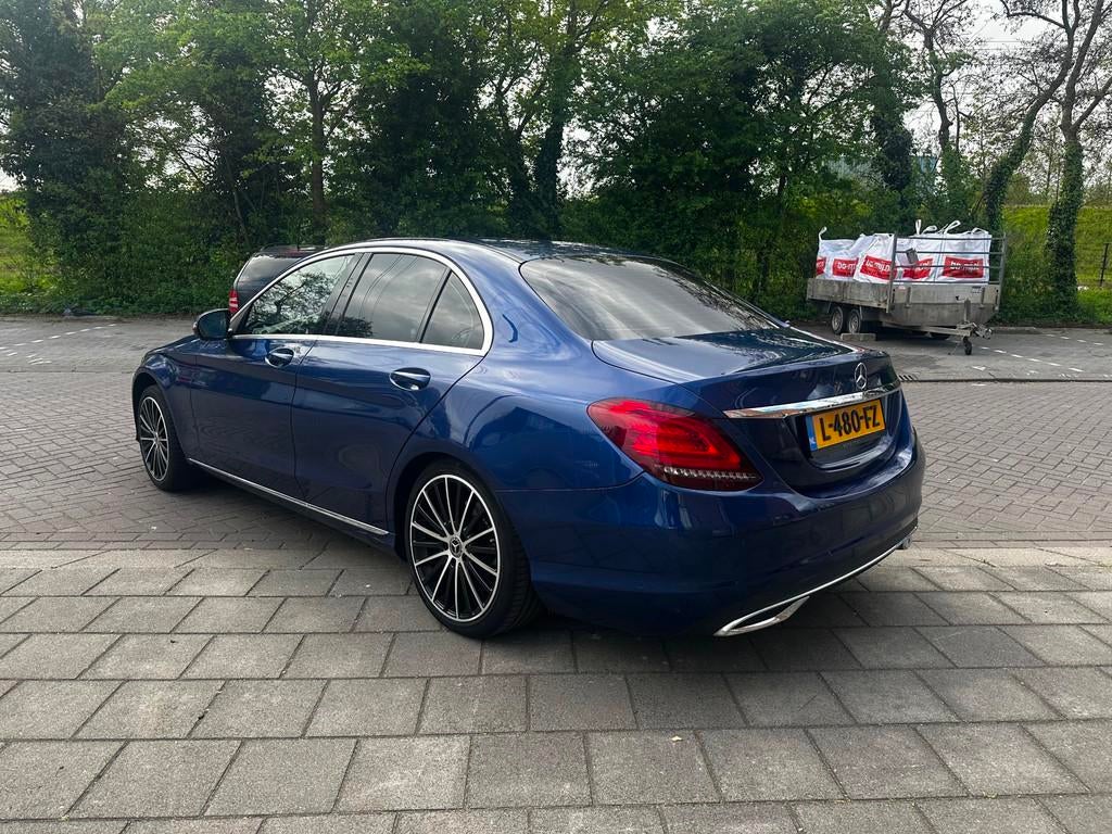 Mercedes-Benz C-klasse 220 d Premium Pack, Achterwielaandrijving, Euro 6, 4 cilinders, Blauw