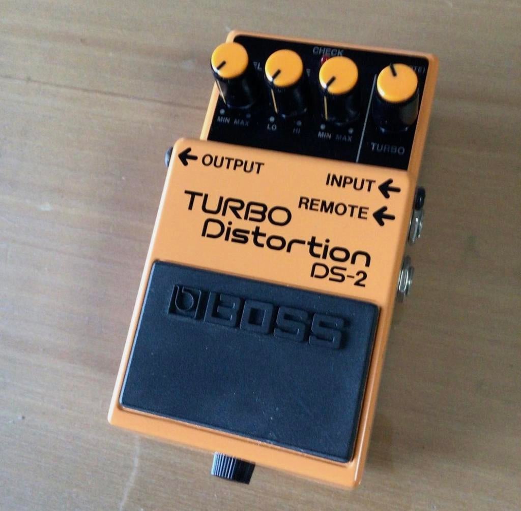 Boss Turbo Distortion DS-2, Ophalen of Verzenden, Zo goed als nieuw, Distortion, Overdrive of Fuzz