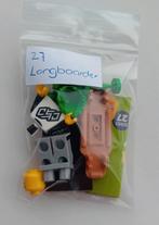 Lego minifiguur longboarder,  nieuw, CMF 27, Ophalen of Verzenden, Nieuw, Complete set, Lego
