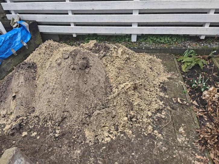 zand, Tuin en Terras, Zand, Zo goed als nieuw, Ophoogzand, Ophalen
