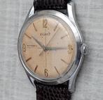 Vintage aparte  Legant rotomatic montgomery uurwerk eta 2451, Overige merken, Staal, Met bandje, Verzenden